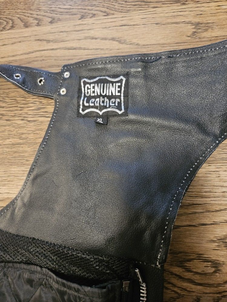 Leather Chaps XL