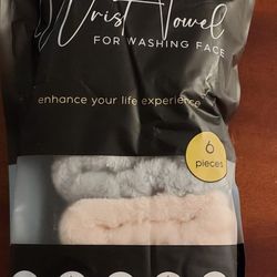 Jenar Wrist Towels Count 6 Sealed In Bag, New