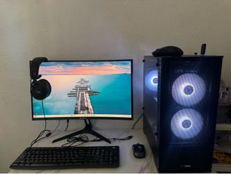 Mid range gaming pc set up OBO
