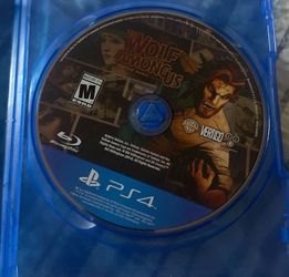 The Wolf Among Us PS4 CD