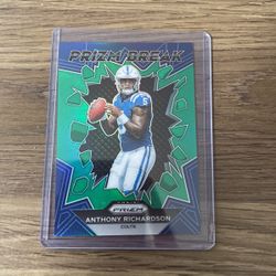 2023 Prizm Anthony Richardson Rookie Prizm Break