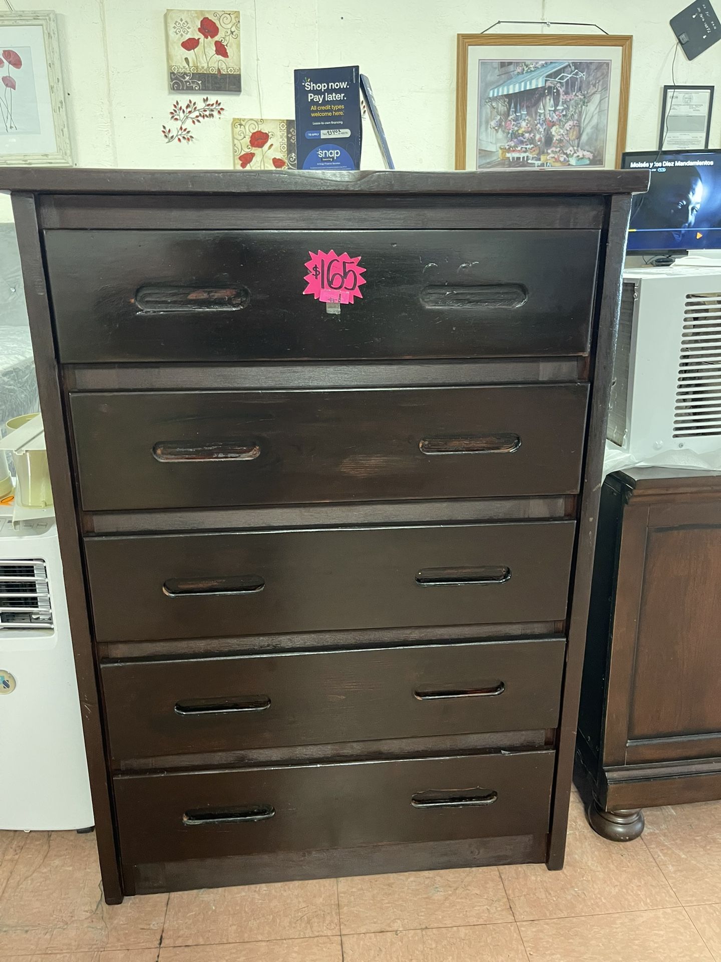 5 Drawers Dresser
