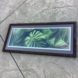Plants Green Art Framed 42.5x19.5in Bed Bath & Beyond
