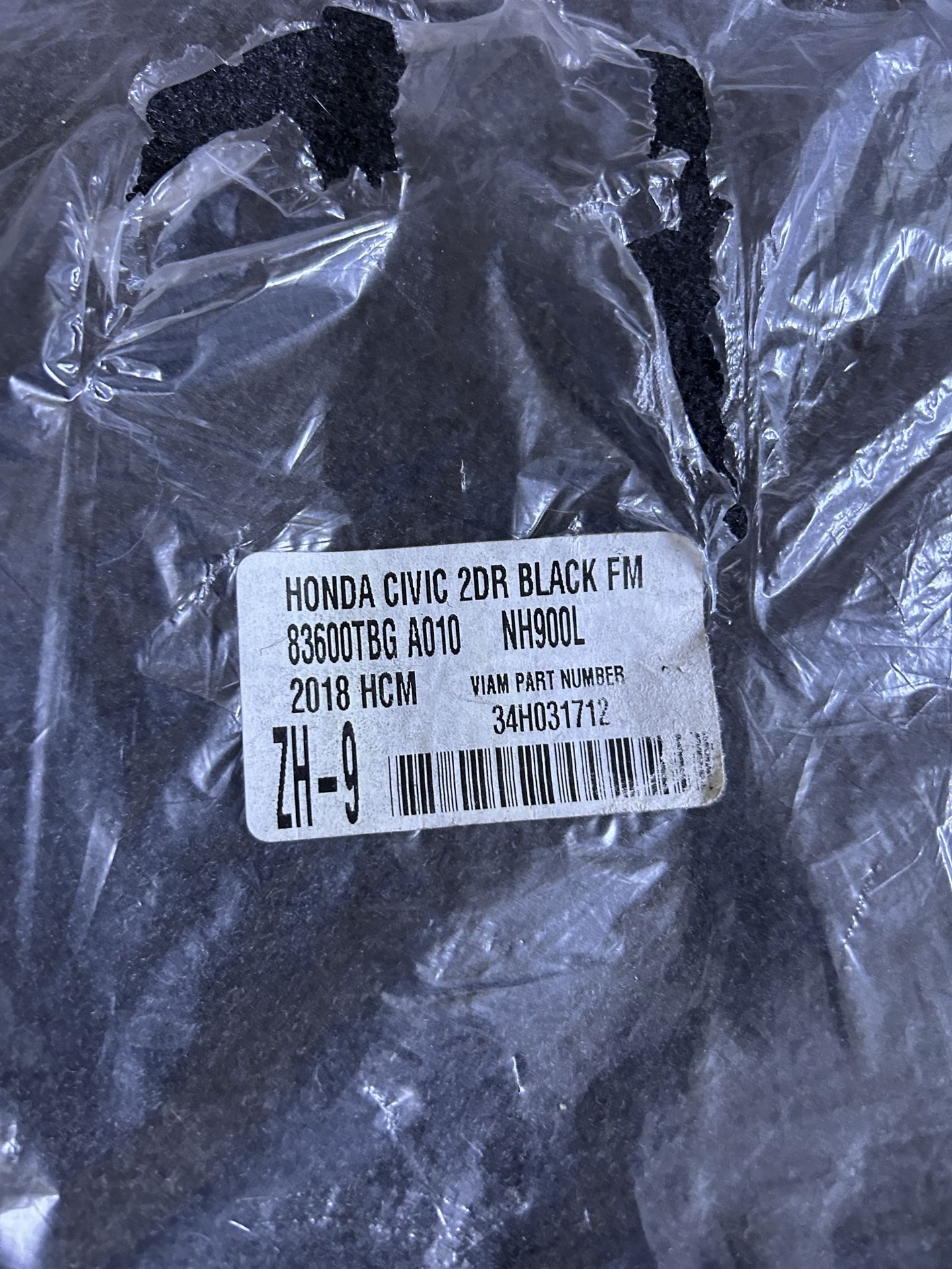 NEW Honda Civic coupe door mat