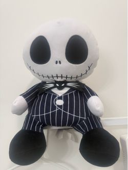 Jack skeleton weighted plushy