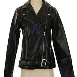 NEW Women's Belted Motorcycle Jacket Old Navy XXL