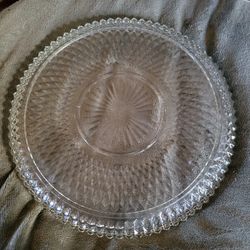 Crystal Serving Platter