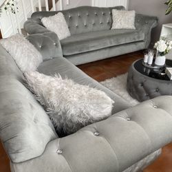 Grey sofa