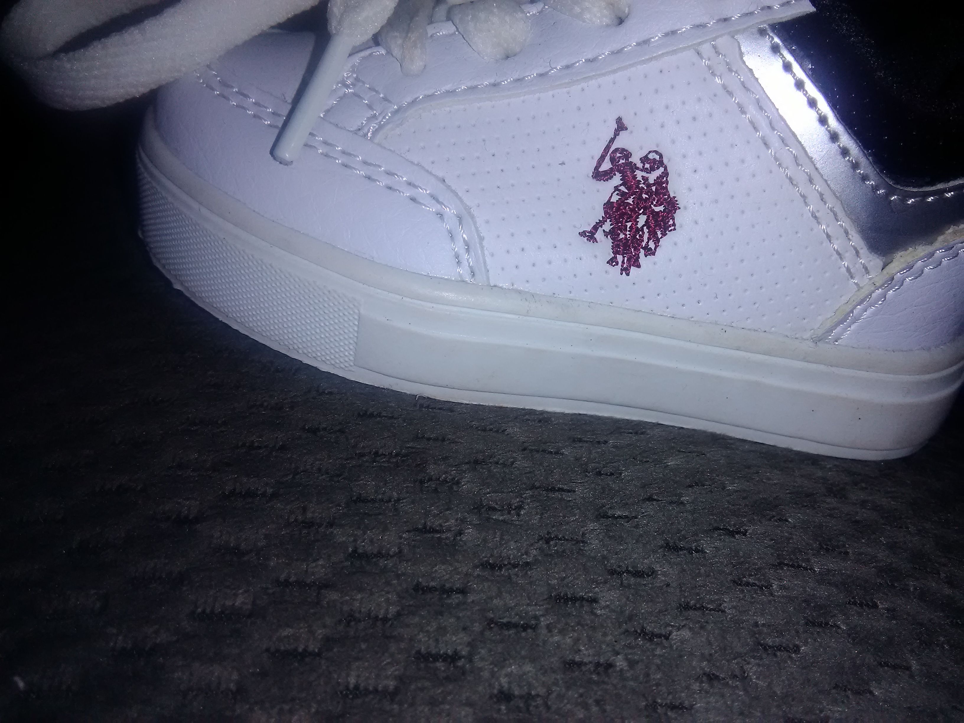 Polo Assn. Toddler shoes size 4 used.