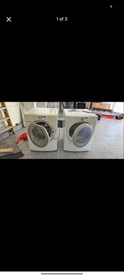 Whirpool washer and dryer set. It used but still working perfectly.