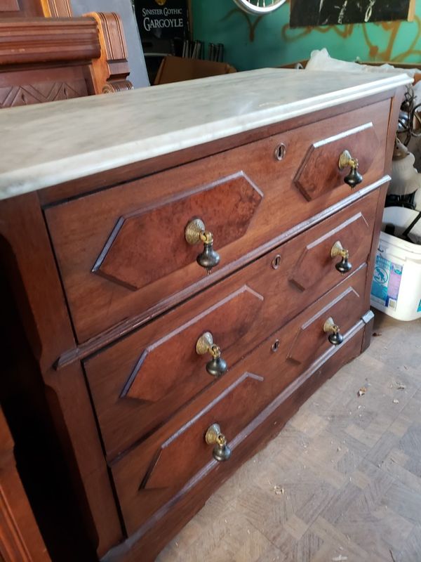Victorian Eastlake Marble Top Dresser For In Riverside Ca Victorian Eastlake Marble Top Dresser