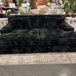 Cozy jumbo corduroy Double chaise lounge