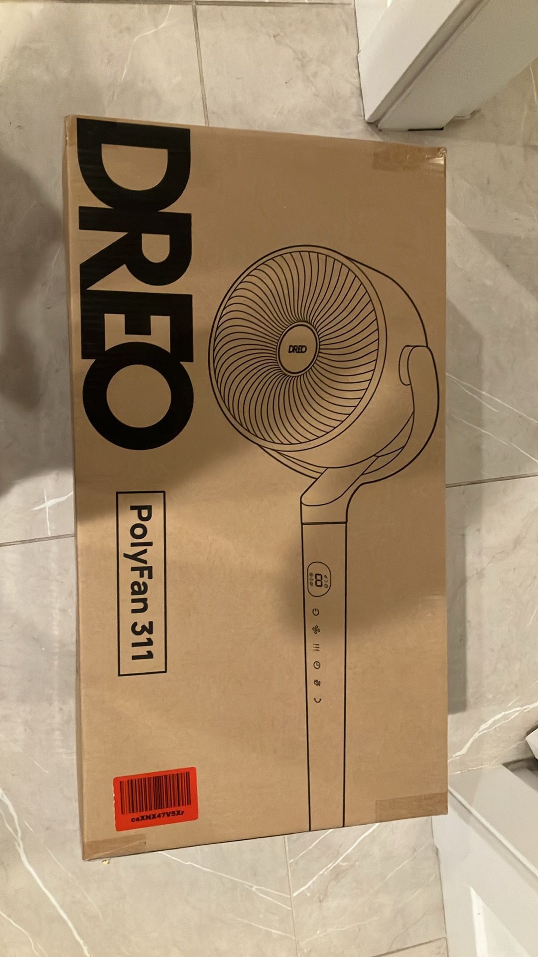 Nib Dreo Poly fan 311 Sealed Box