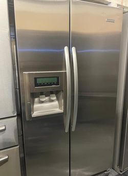 KitchenAid Side By Side Stainless Steel Fridge
