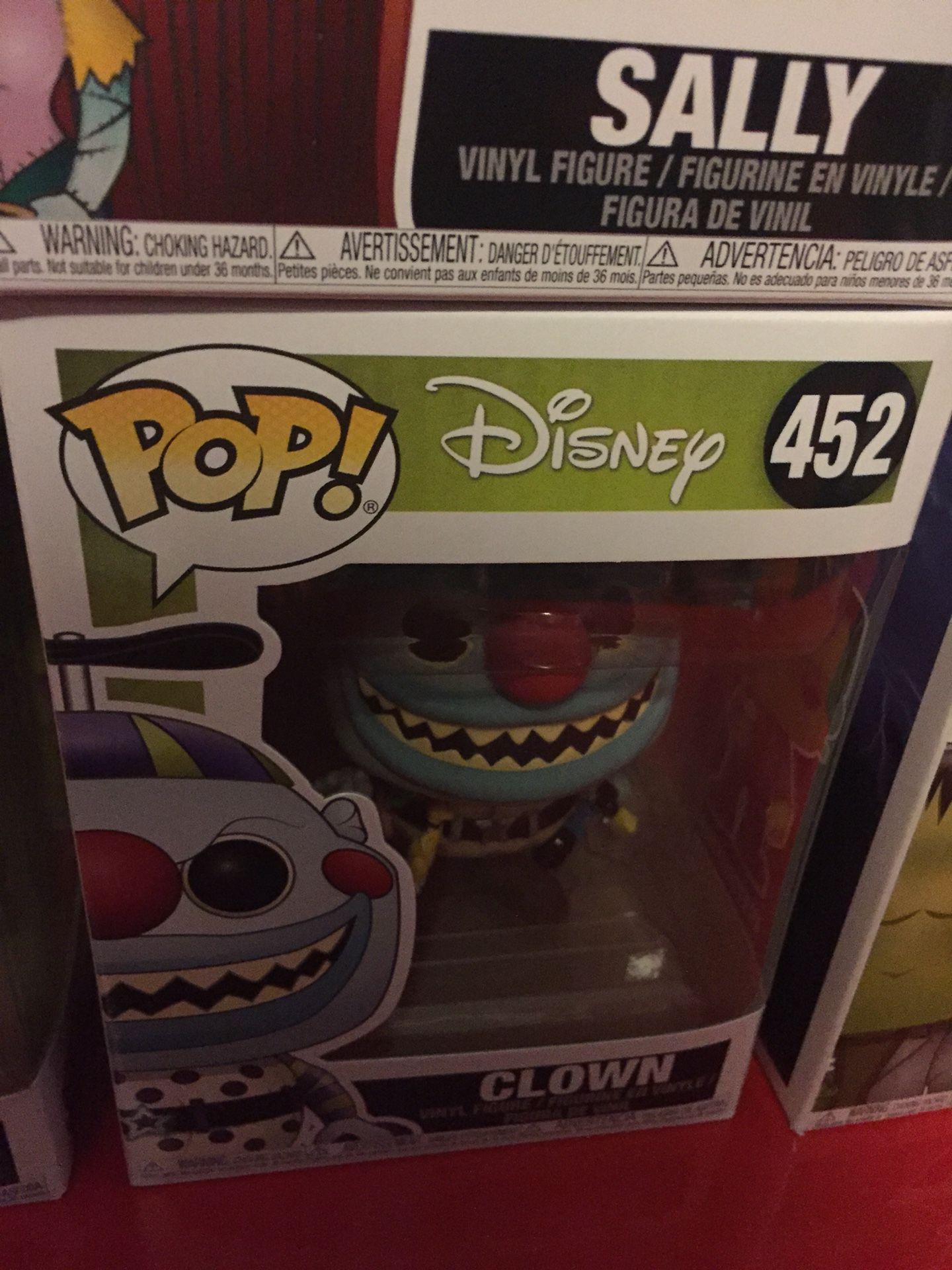 Funko Pop Clown nightmare before Christmas