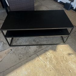 Black Metal Coffee Table