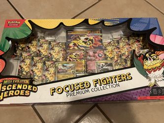Pokémon focused fighters premium collection pack