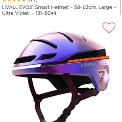 New Livall Smart Helmet Sz M 