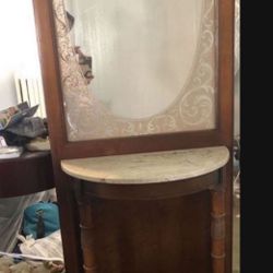 Entry Hall Vintage Table
