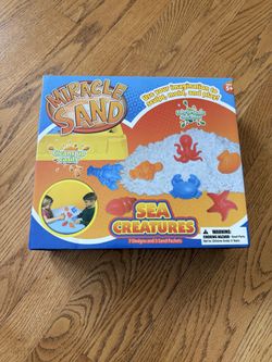 Miracle Sand (like Kinetic Sand).