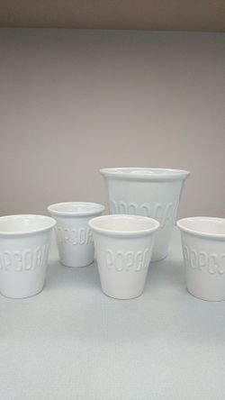 Nice ceramics popcorn container