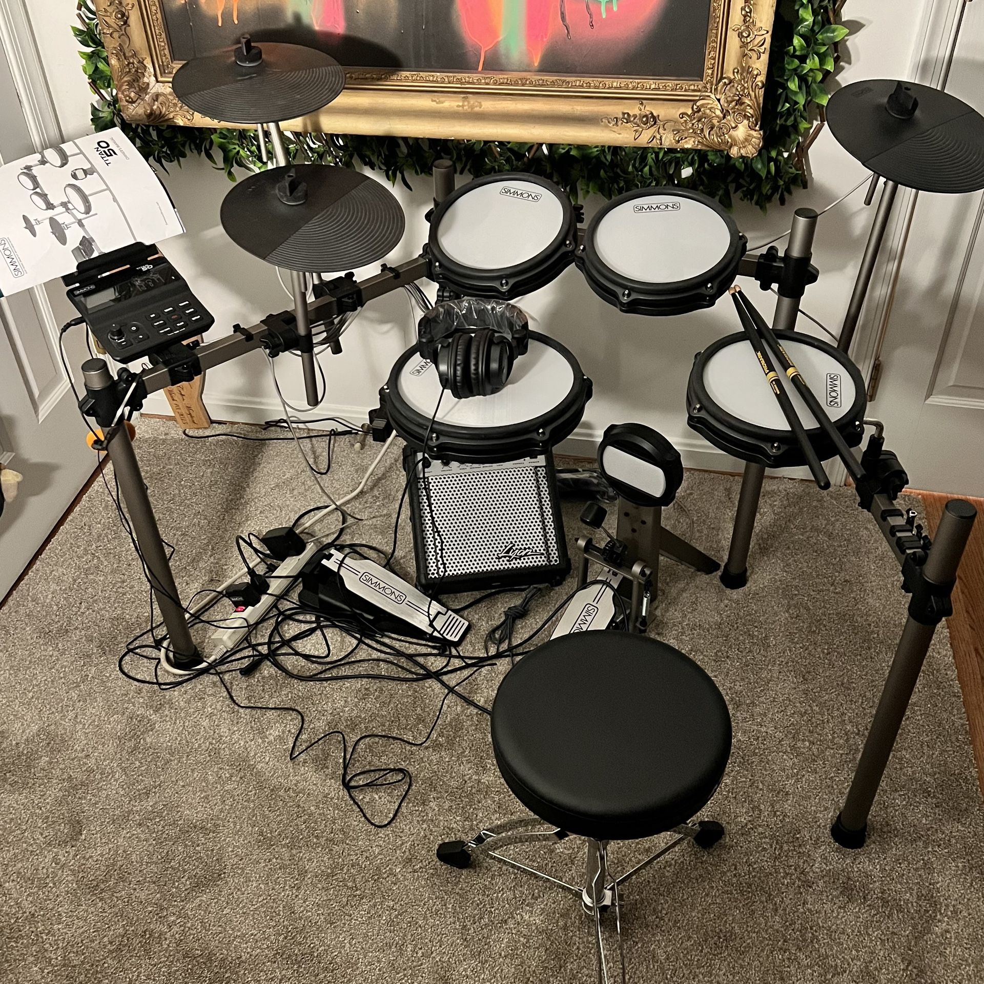 Simmons Titan 50 Electronic Drum Set
