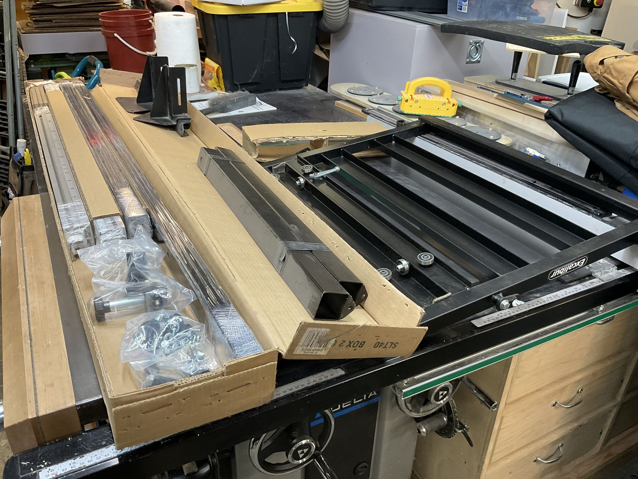 Excalibur Table saw sliding table