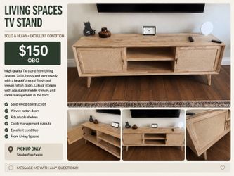 Living Spaces TV Stand