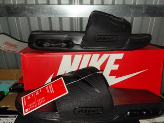 Nike Air Max Cirro Slides- Black