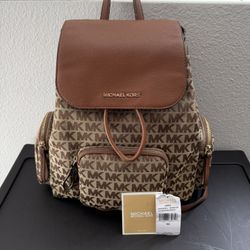 Michael Kors Abbey Large Cargo Backpack