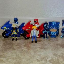 Power Rangers and PJ Masks 