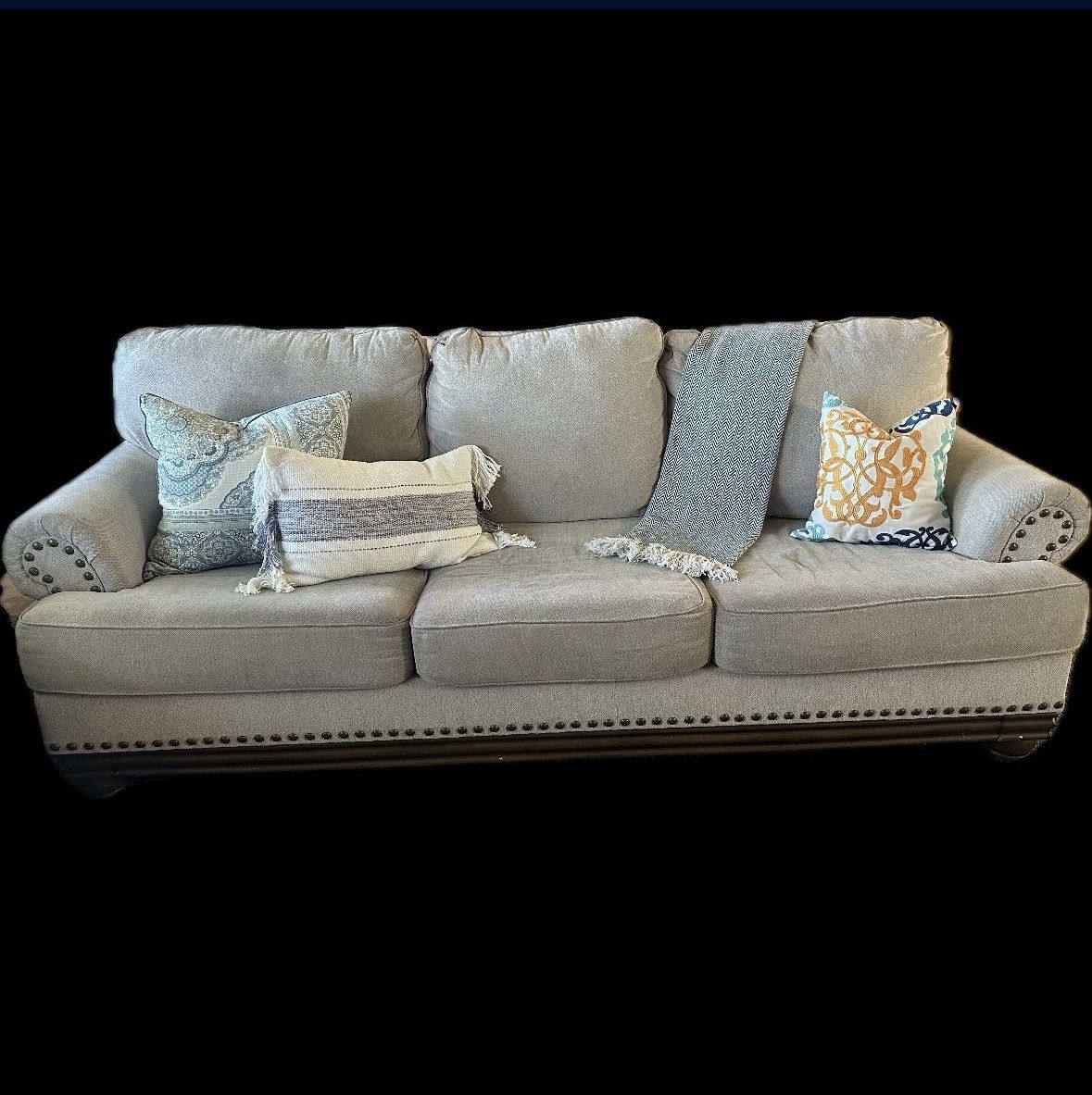Couch and loveseat