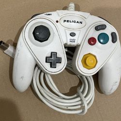 Nintendo GameCube Controller Wired GameStop Pelican G3. Tested & Working