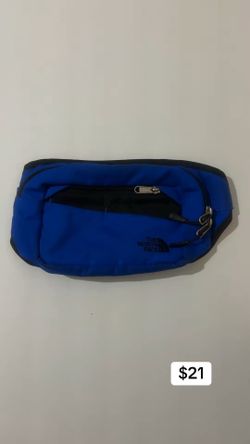 Blue North Face Pouch
