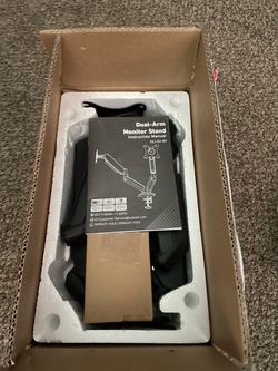 Dual-Arm Monitor Stand XZJ-B2-BK