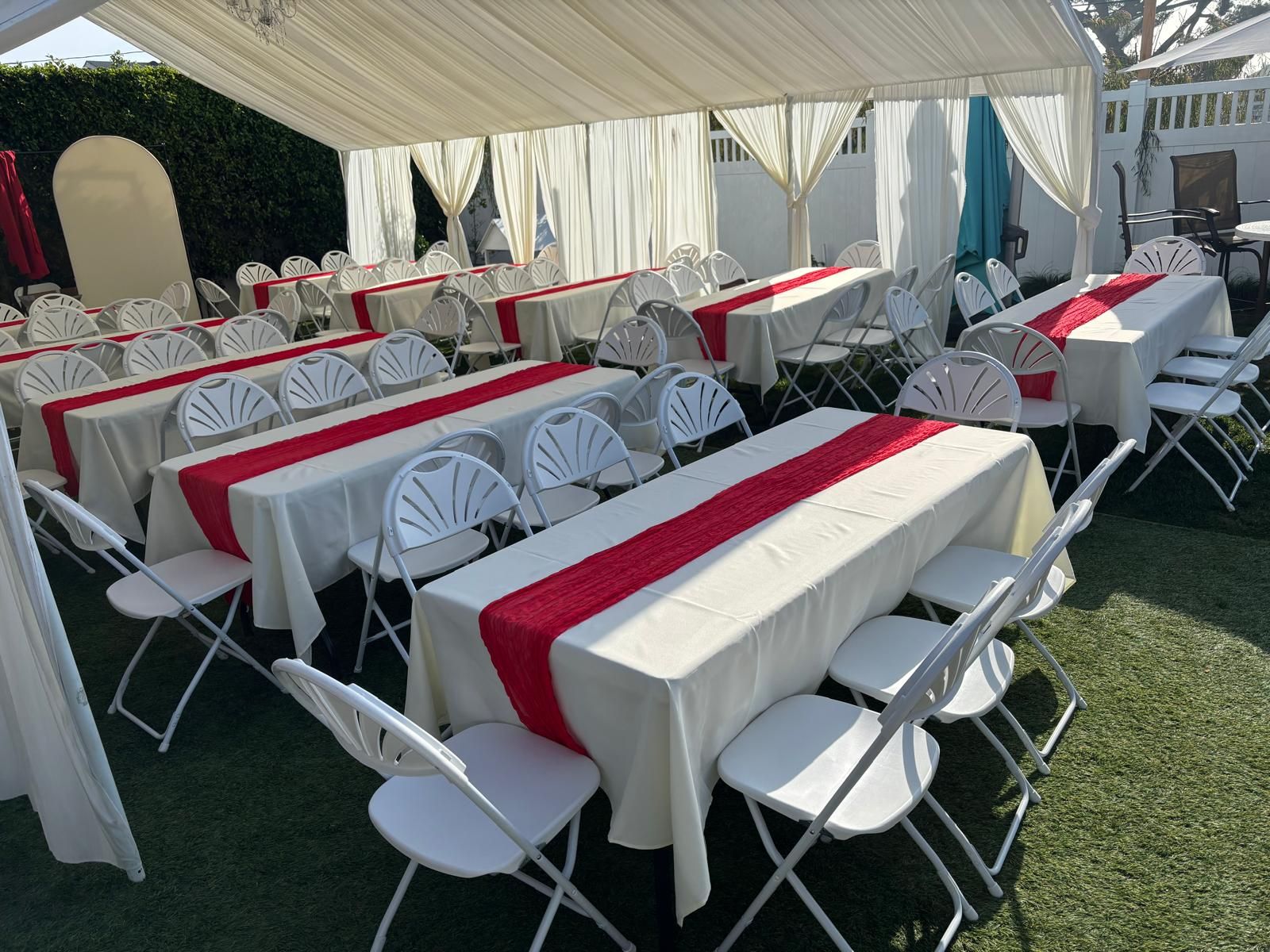 Chairs tables