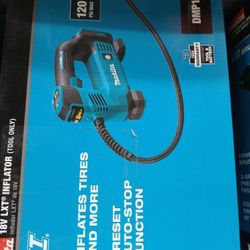 Makita New Inflator 18v