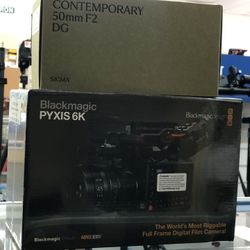 Blackmagic Pyxis 6K & Sigma 50mm F2