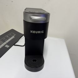 Keurig K-Slim Single Serve K-Cup Pod Coffee Maker, Multistream Technology, 3 Brew Sizes, Slim and Sleek Design, 46oz Removable Reservoir, Black