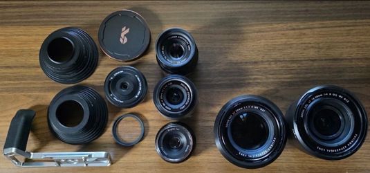 (LENS ONLY) Premium Fujifilm X-Mount Lenses Bundle (Fujinon, 7Artisans, Viltrox) - NO CAMERA
