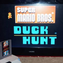 NES Compatible RetroRon HD With Super Mario Bros / 🦆 Duck Hunt 2 In1 Game. I'm Asking For $40 Or Best Offer