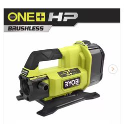 RYOBI ONE+ HP 18V Brushless 1/4 hp Cordless Battery Powered Transfer Pump (Tool-Only)