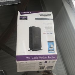 Netgear modem and wifi
