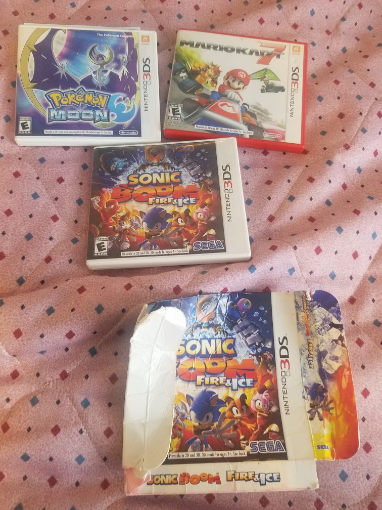 Nintendo 3DS And DS Video Games Bundled