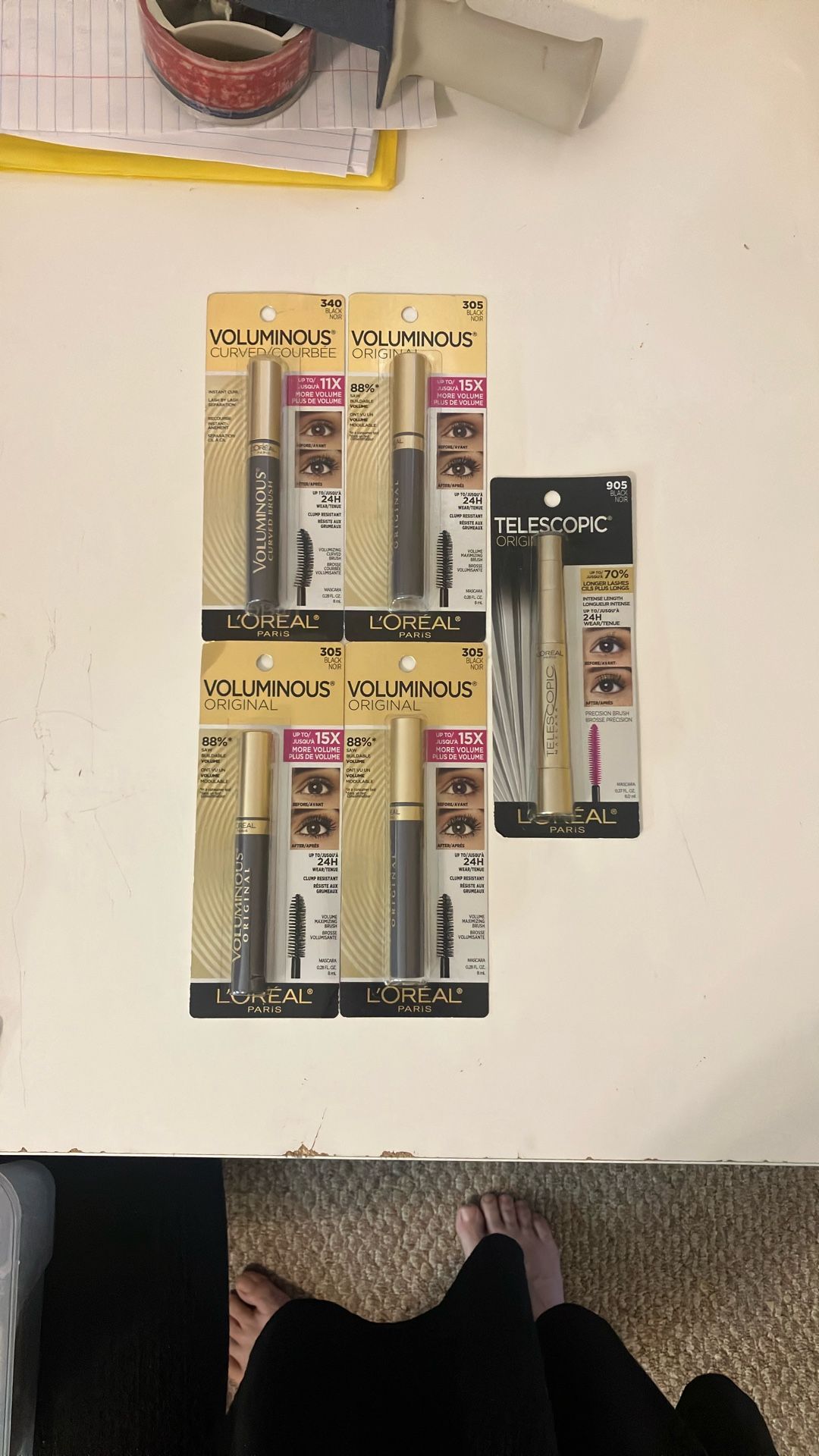 Loreal Mascara Bundle 5pcs
