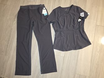 Women's Cherokee Scrubs In Grey Color