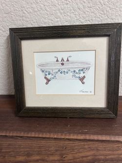 Bathtub Art Print