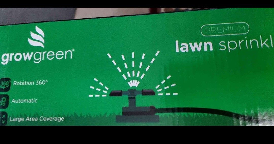 New, Lawn Sprinkler 