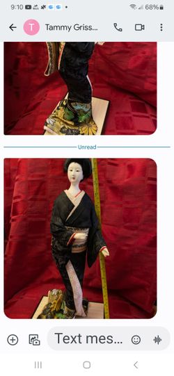 Japanese Guisha Doll See Description 