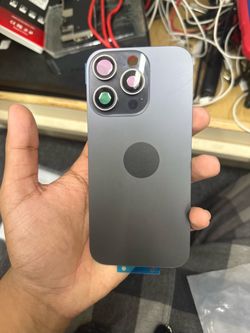 iPhone 16 pro Back Glass with Apple Logo